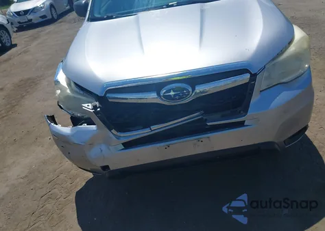 2014 Subaru Forester 2.5I z USA, uszkodzony, nr VIN JF2SJAAC9EH517277